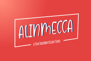 Alinmecca Font: Sweet Handwritten Style for Web Design