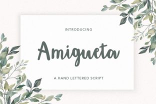 Amigueta Script: A Dynamic Font for Creative Projects