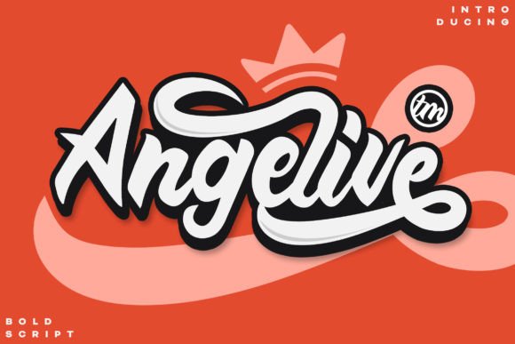Angelive Font Review for Vintage Campaign Design