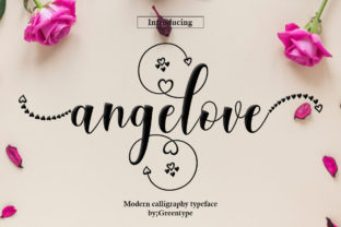 Angelove Font: Elevating Campaign Visuals with Style