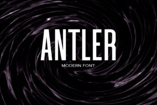 Antler Font: Modern Sign Painting for Editorial Design