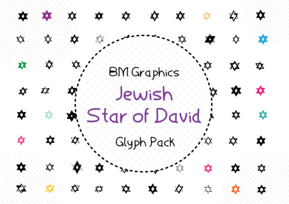 BM Graphics - Jewish Star of David Font for Brand Identity