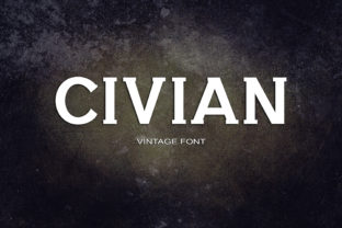 Civian Font: Elevating Editorial Design with Retro Serif Style