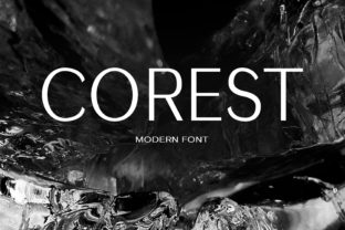 Corest Font: Modern Editorial Typography for Publishers