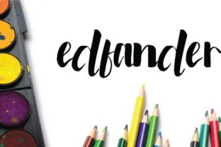 Edfander Font: Elevating Romantic Campaign Visuals