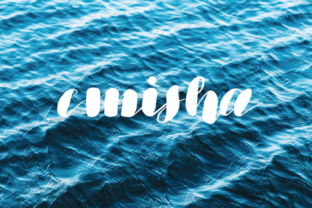 Emisha Font: Bold Abstract Handwritten Type for Digital Marketing
