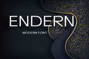 Endern Font: Sign Painting Style for Modern Makers
