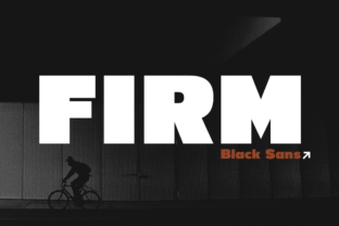 Firm Font: Bold Sans Serif for Digital Layouts