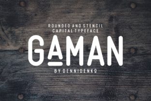 Gaman Font: A Modern Sans Serif for Editorial Design