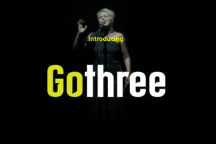Gothree Font: A Minimalist Sans Serif for Modern Branding