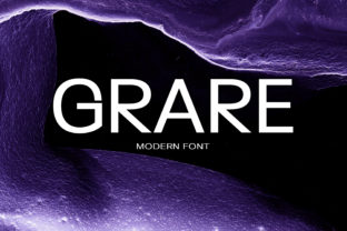 Grare Font: Modern Sans Serif for Crafters and Sellers