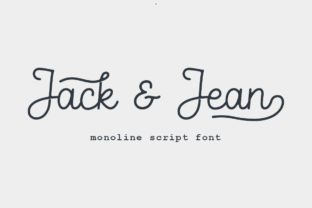 Jack Jean Script Font for Modern Editorial Design