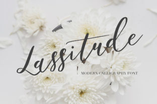 Lassitude Font: Modern Script for Elegant Branding