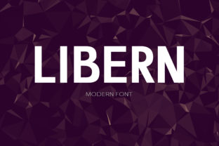Libern Font Review for Handmade Labels and Shop Branding