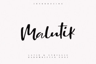 Malutik Font Review: Modern Script for Authentic Branding