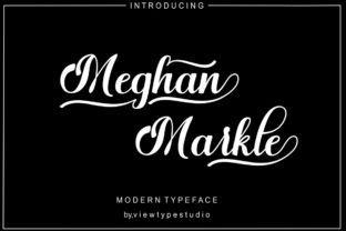 Menghan Markle Script Font for Luxury Web Design
