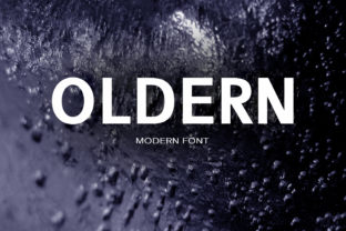 Oldern Font: Bold Sans Serif for Editorial Design