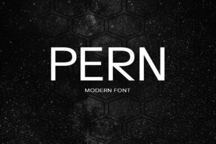 Pern Font: A Sans Serif for Modern Brand Identity