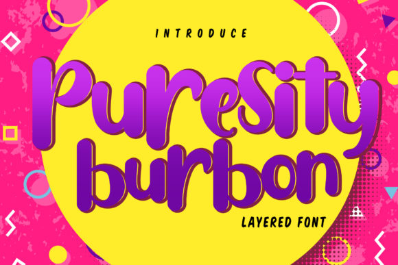 Puresity Burbon Font for Digital Branding and Web Design