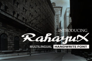 RahayuX Font: Modern Elegance for Editorial Design