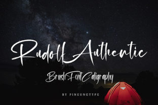 Rudolf Authentic Font for Small Business Branding