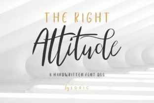 The Right Attitude Duo Font for Modern Web Design