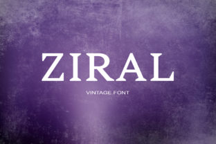 Ziral Font: Elevate Digital Campaigns with Cool Serif Style